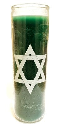7 Day Candle- Psalm (Green)
