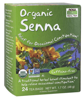 Now Real Tea-Organic Seen Tea 1.7 Oz 24 Tea Bags