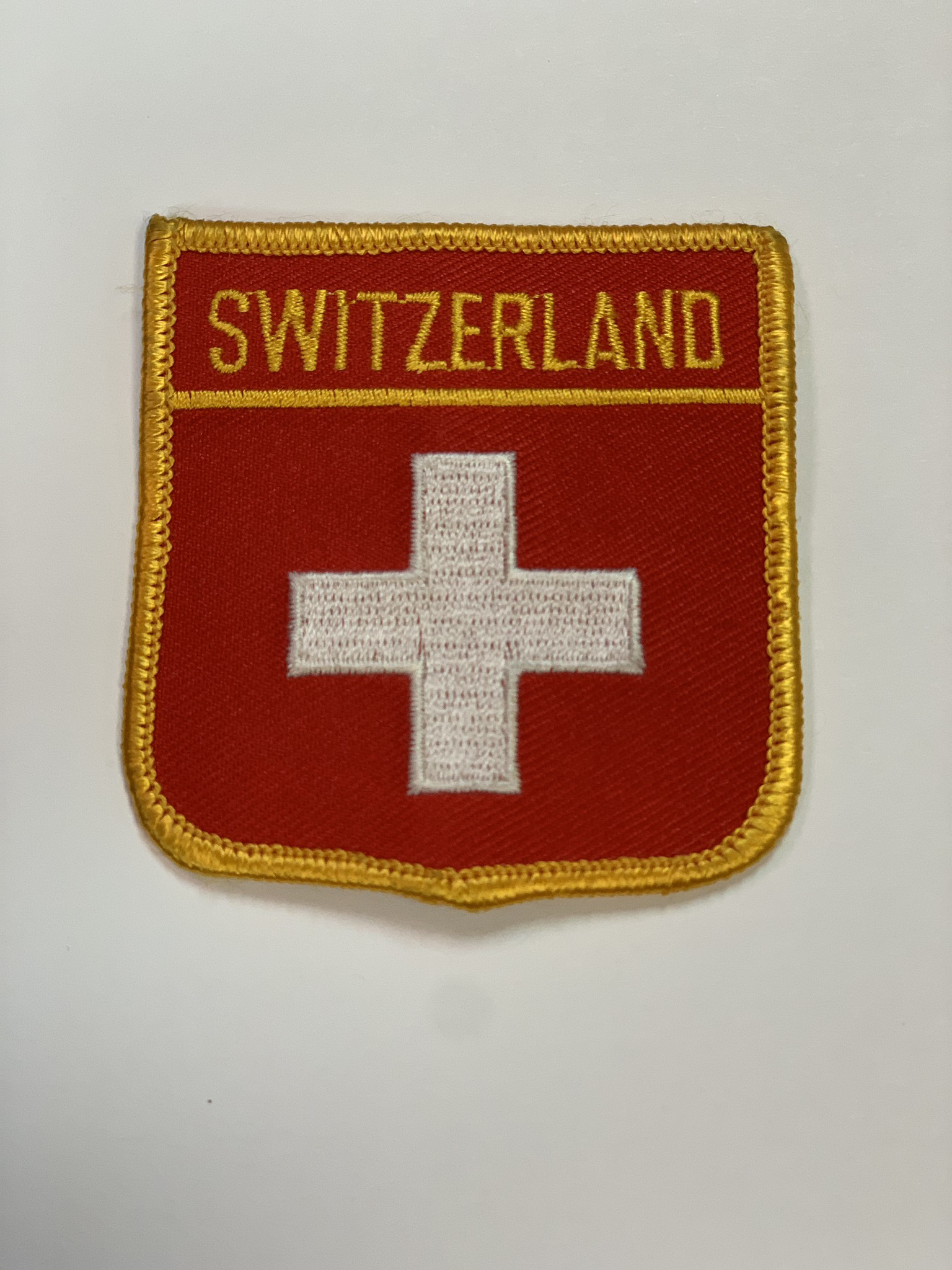 Iron On Patch-Switzerland Flag