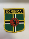 Iron On Patch-Dominica Flag