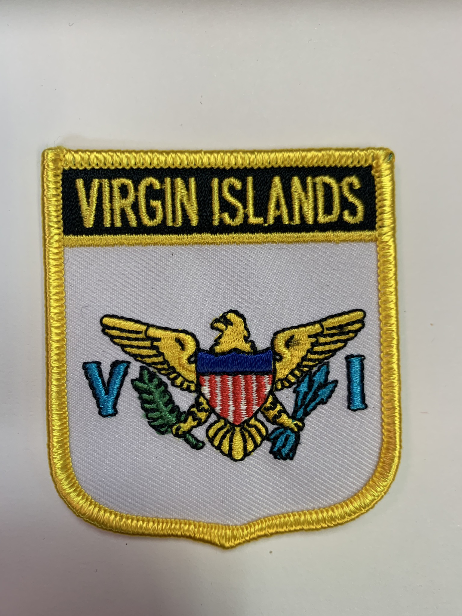 Iron On Patch-Virgin Islands