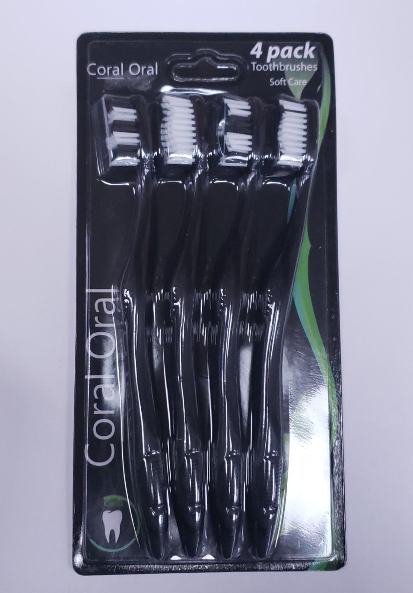 Coral Oral Soft Care Toothbrushes - 4 pack