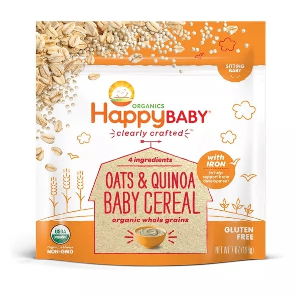 Organics Happy Baby : Oats & Quinoa Baby Cereal