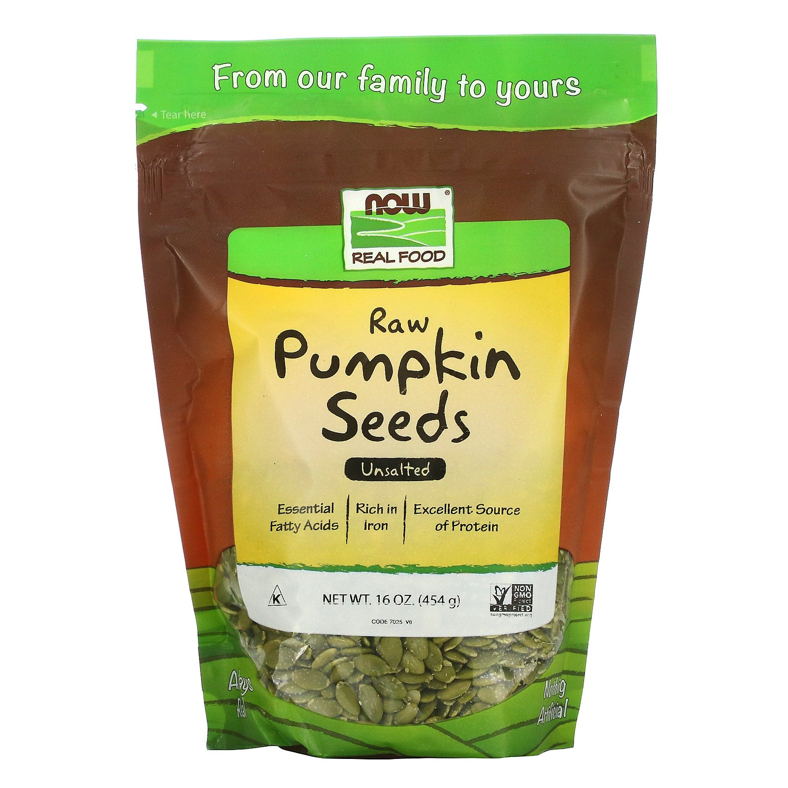 Pumpkin Seeds, Raw  - 12oz