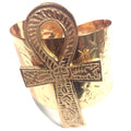 Ankh Bracelet (Brass)