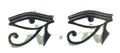 Eye Of Horus (Heru) Earrings (Sliver Color)