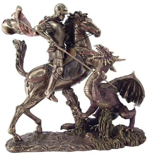 Saint George Slaying the Dragon - Statue