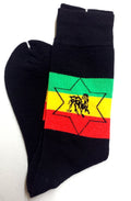 Lion of Judah/Star of David Dress Socks