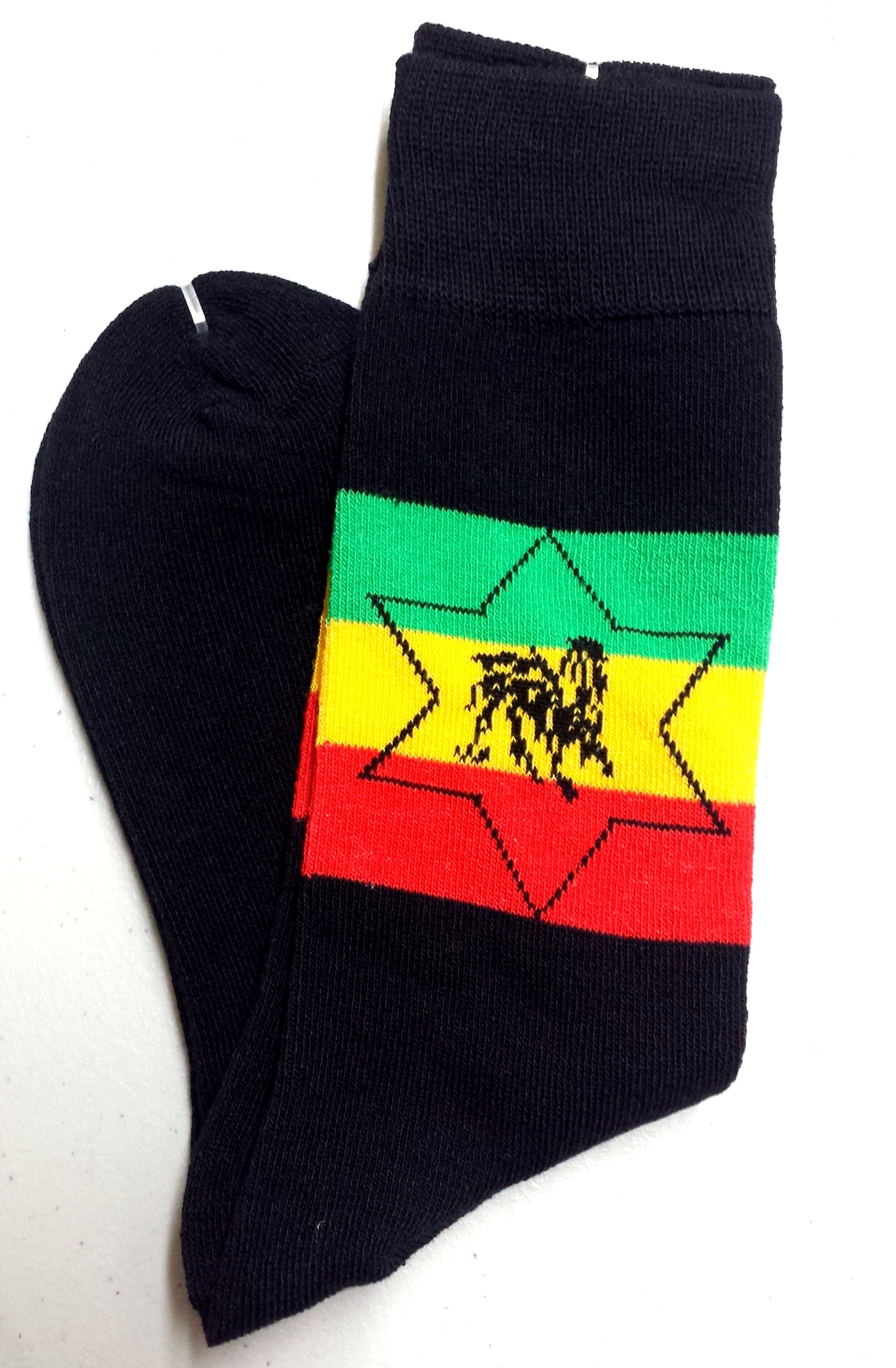 Lion of Judah/Star of David Dress Socks