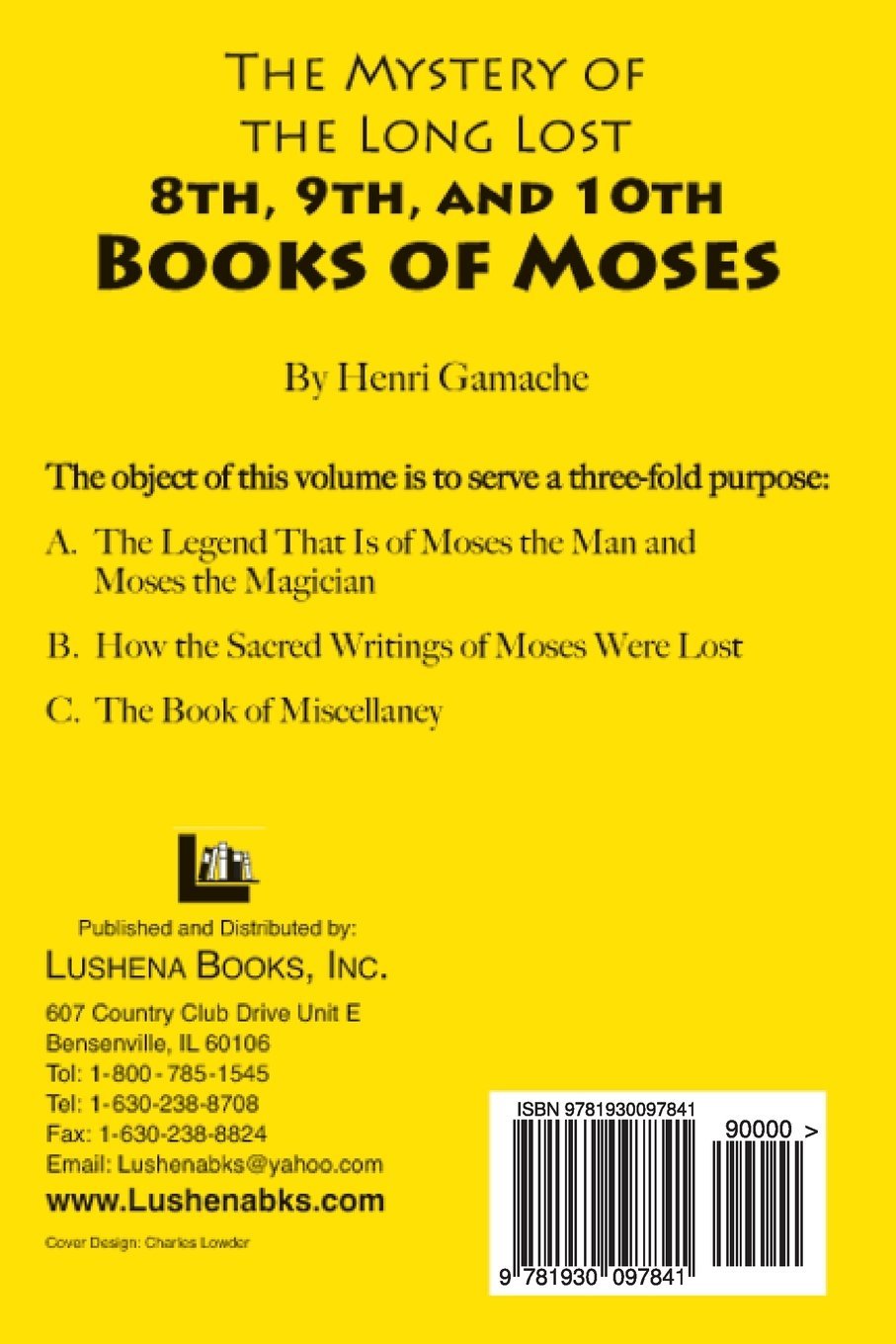 The Mystery of the Long Lost 8th 9th and 10th Books of Moses, photo 2