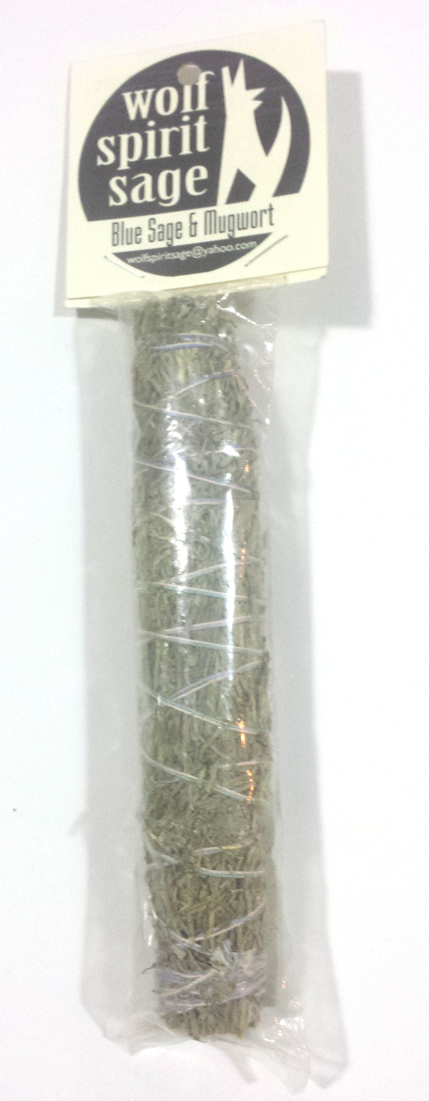 Wolf Spirit Sage: Blue Sage & Mugwort