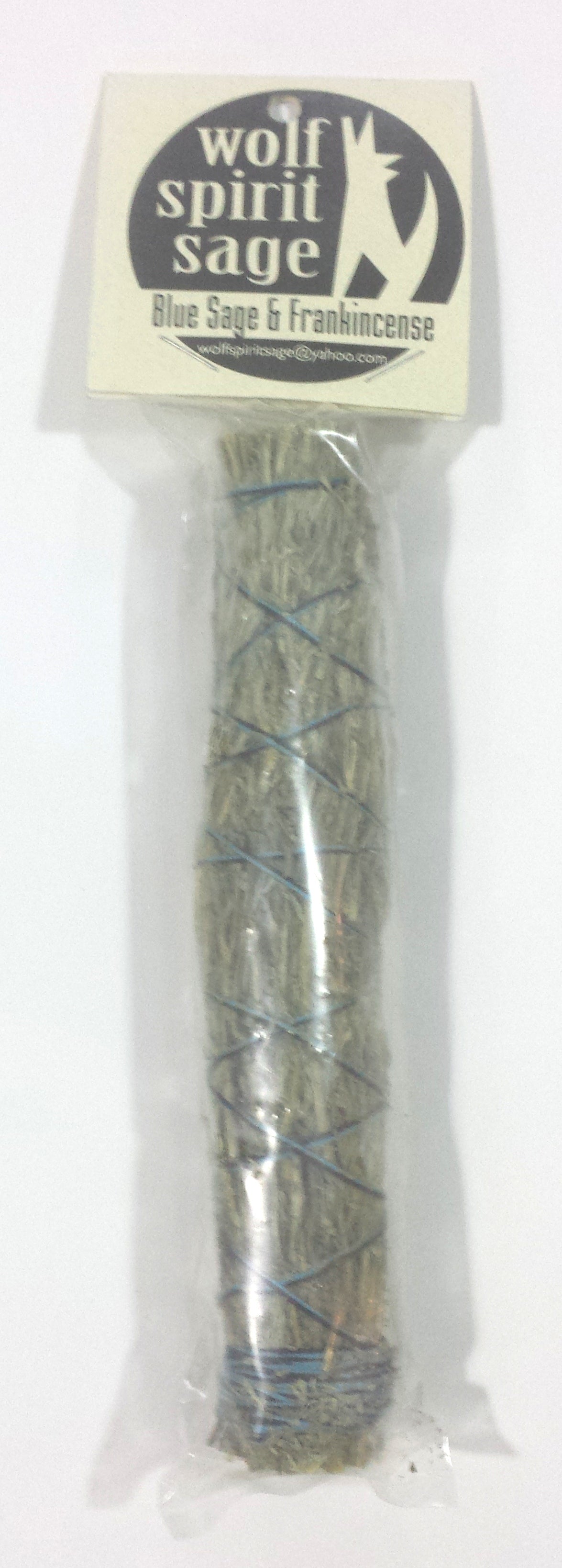 Wolf Spirit Sage: Blue Sage & Frankincense