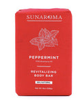 Sunaroma Peppermint Bar Soap 8oz