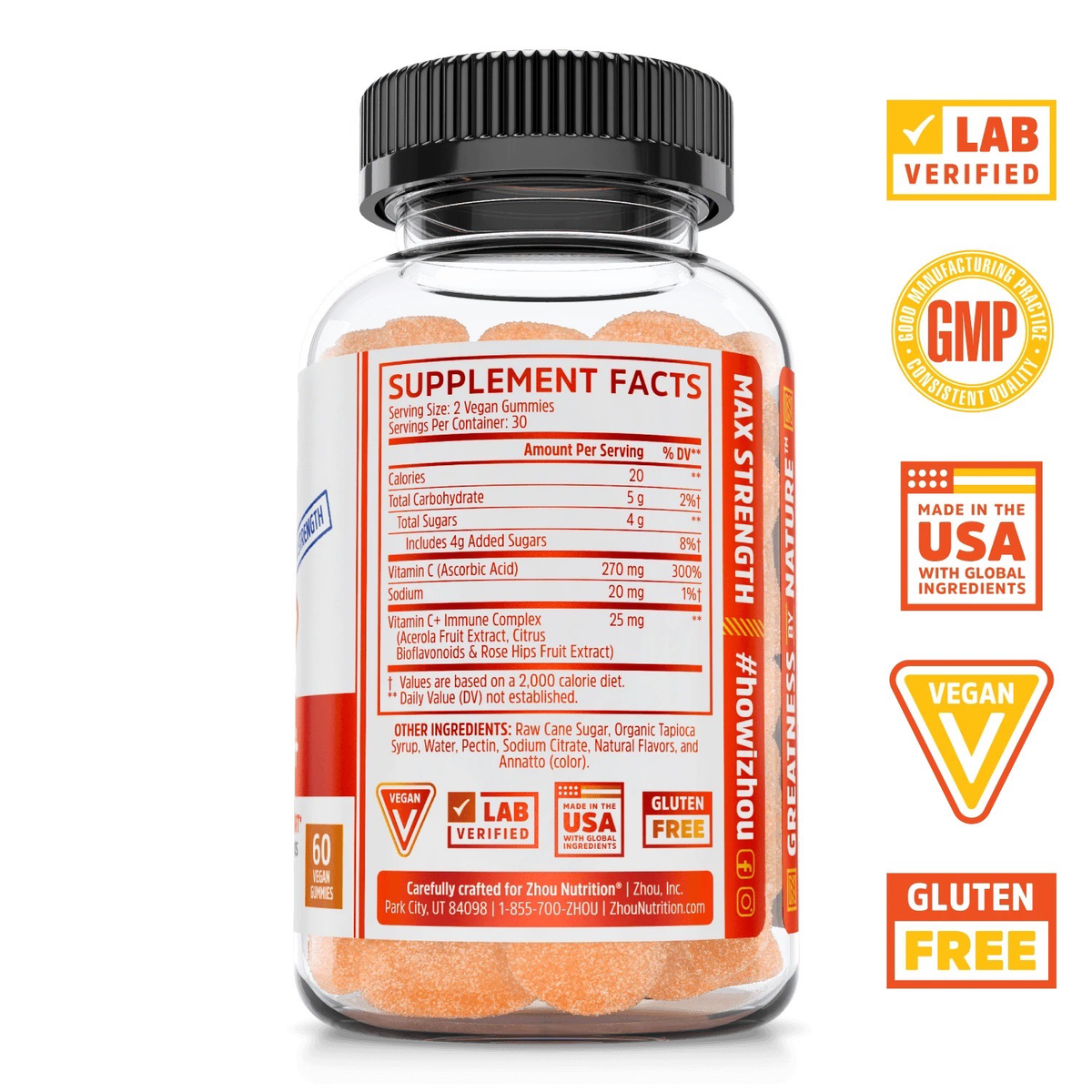 Zhou Vitamin C+ Gummies, photo 2