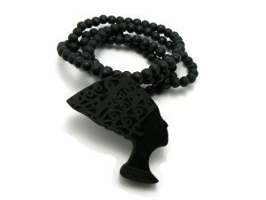 Nefertiti Wooden Necklace