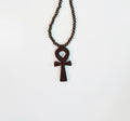 Large Ankh Wooden Chain/Necklace