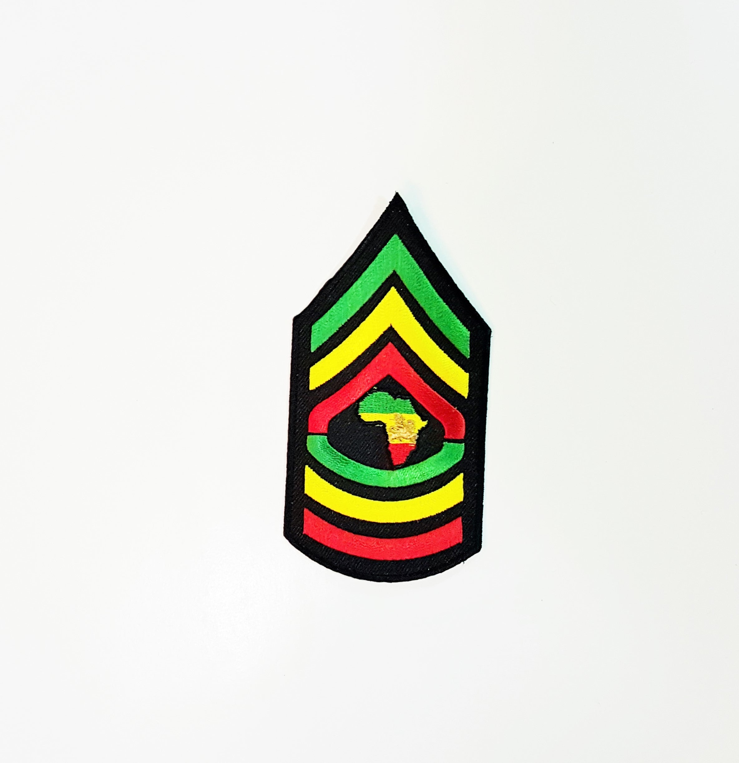Small Green, Yellow, and Red Afrika Patch