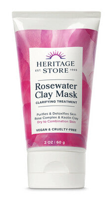 Rosewater Clay Mask