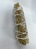 White Sage & Sweetgrass Smudge Stick