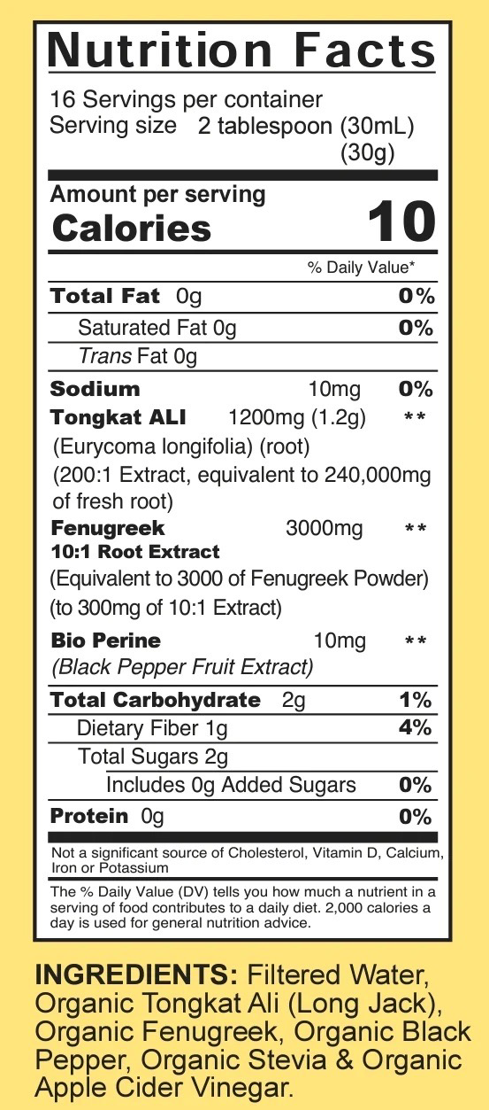 Liquid Tongkat Ali 16oz, photo 3