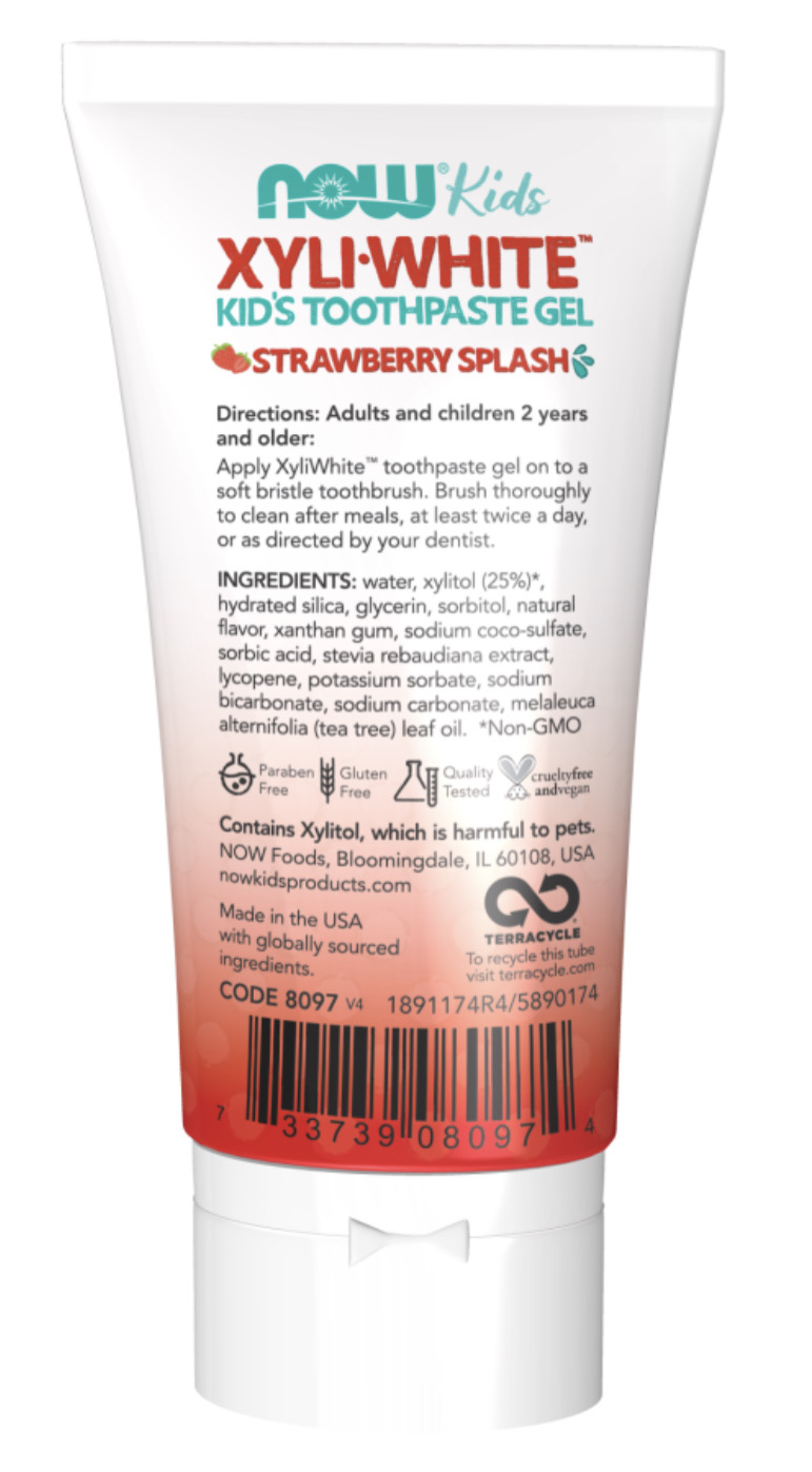 Xyliwhite™ Strawberry Splash Toothpaste Gel for Children - 3 oz., photo 2