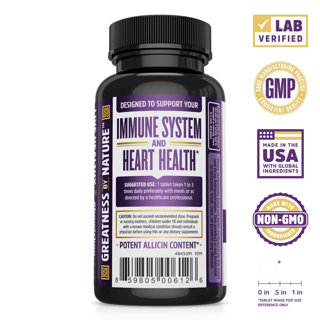 Zhou Nutrition Garlic Tablets, photo 3
