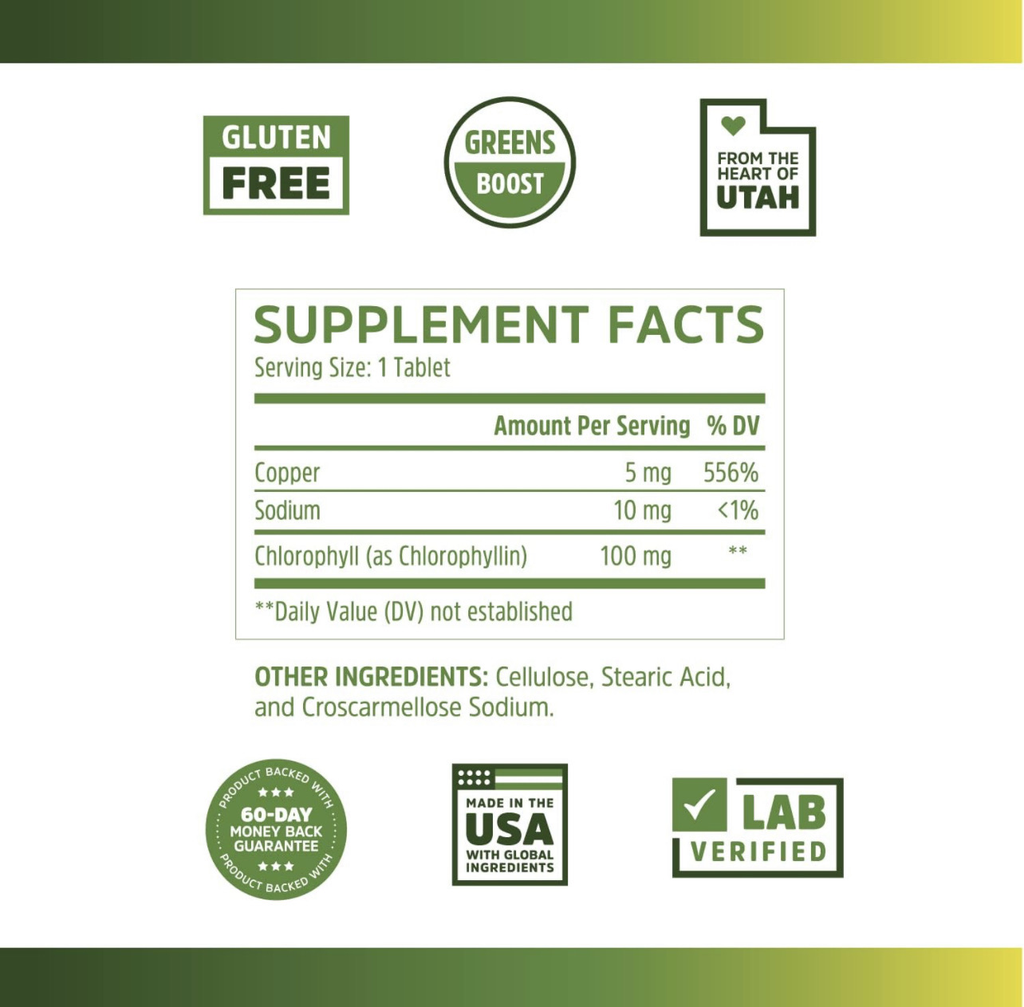 Zhou Nutrition Chlorophyll Capsules, photo 2