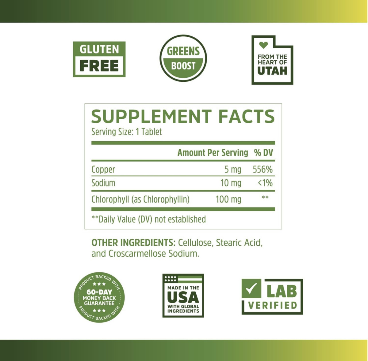 Zhou Nutrition Chlorophyll Capsules, photo 2