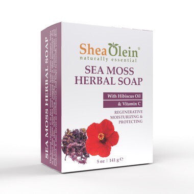 Shea Olein Sea Moss Herbal Soap 5oz