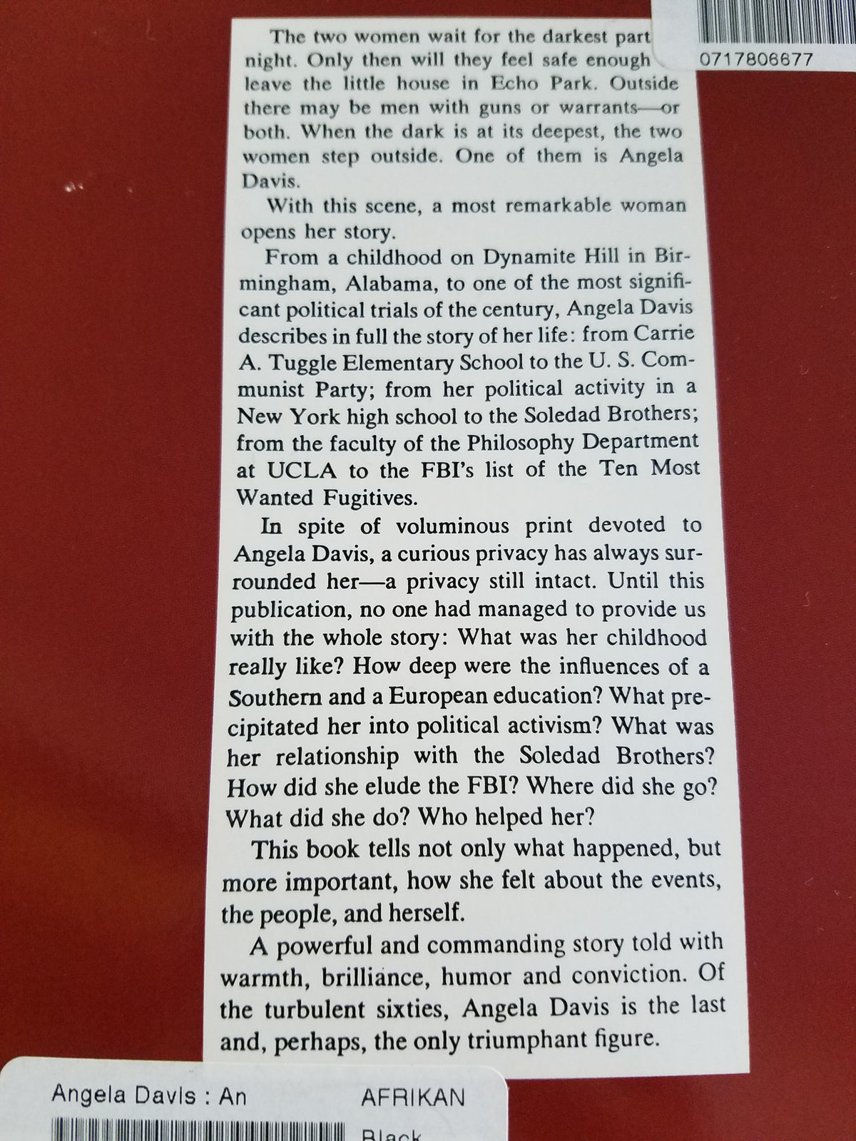 Angela Davis An Autobiography, photo 2