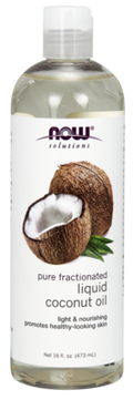 Liquid Coconut Oil - Pure Fractionated 16oz