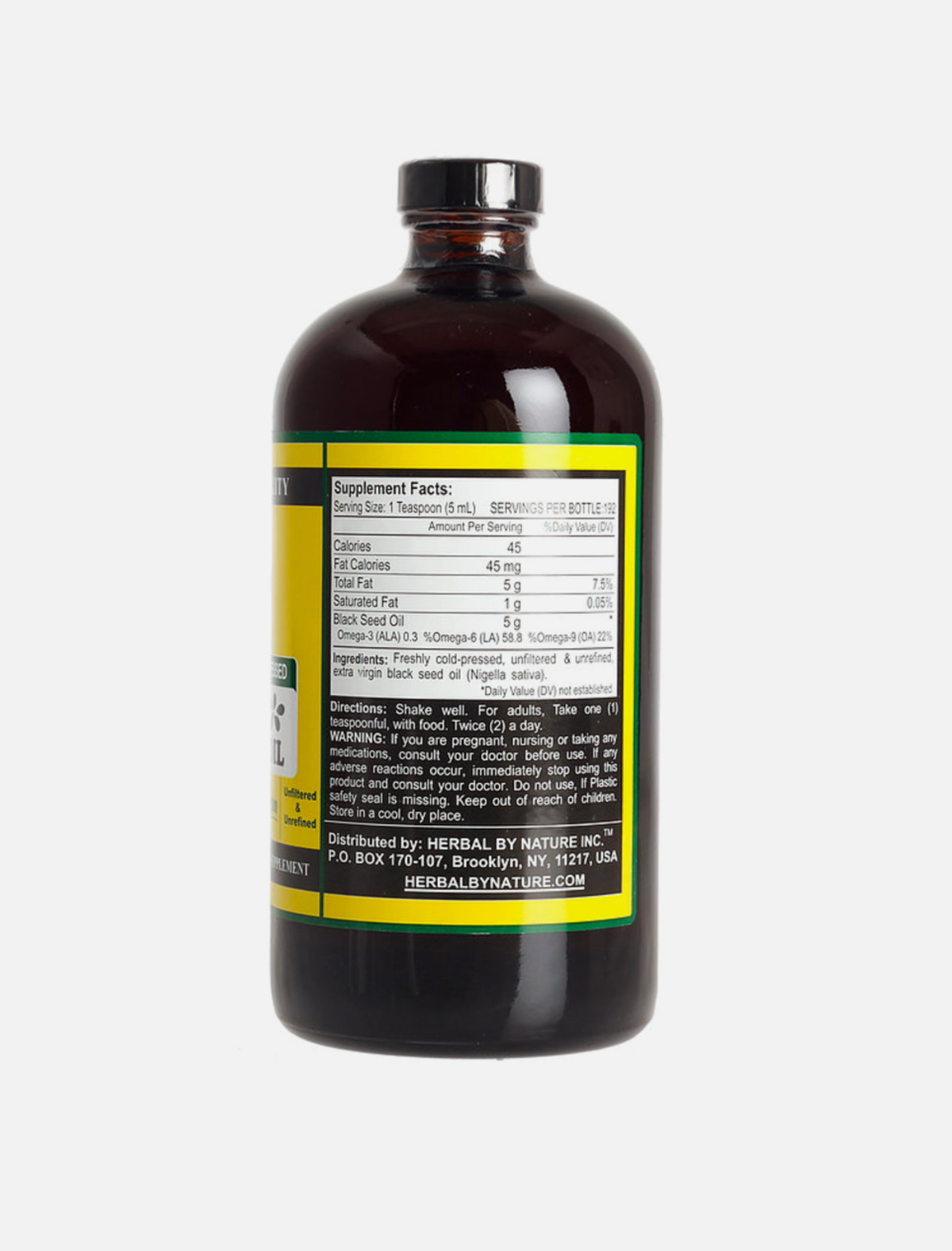Black Seed Oil (Cold Pressed), photo 4