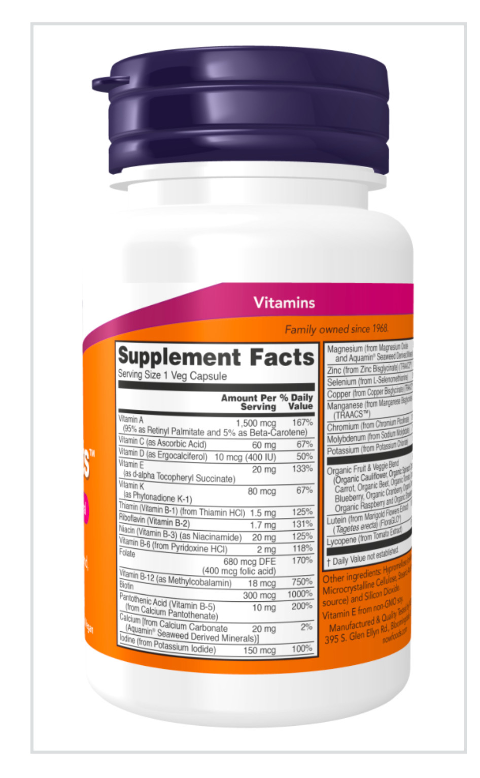 Daily Vits 30 Veg Capsules, photo 2