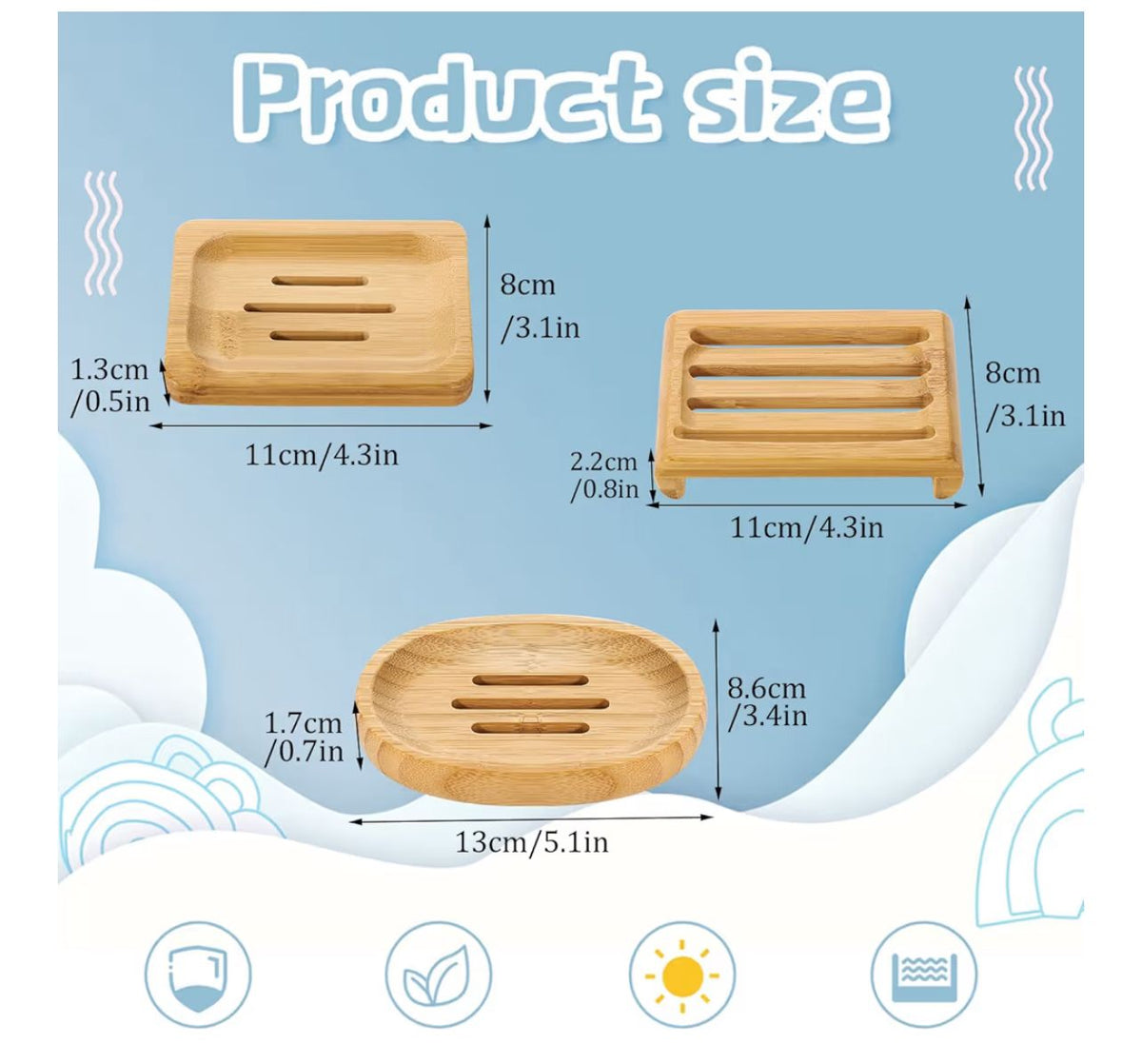 Bamboo Soap Dish, photo 4