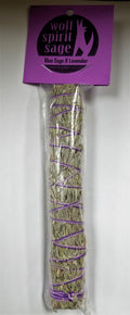 Wolf Spirit Sage: Blue Sage & Lavender