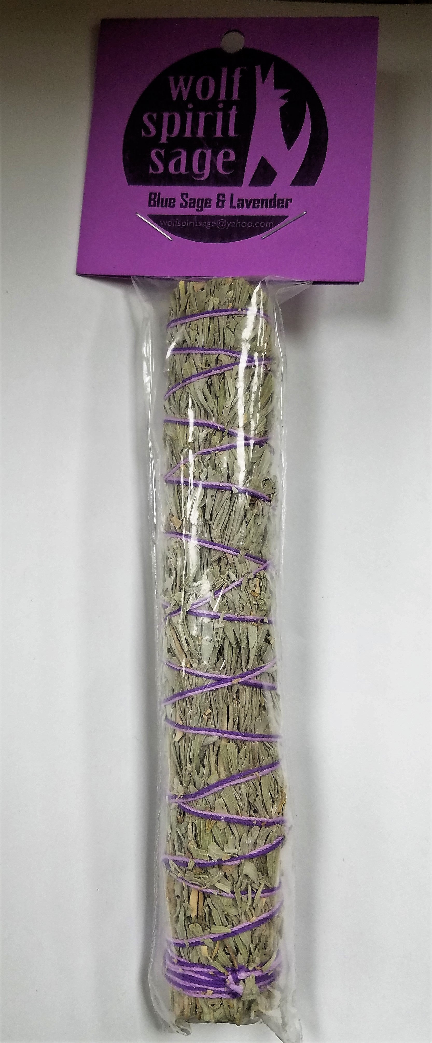 Wolf Spirit Sage: Blue Sage & Lavender