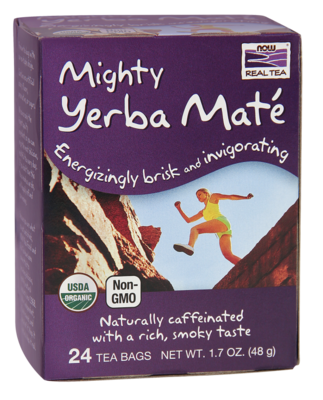 Now Real Tea- Organic Yerba Mate Tea 1.7oz