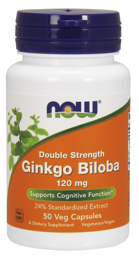 Ginkgo Biloba 120 mg Veg Capsules