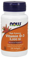 Vitamin D-3 5,000 IU Softgels