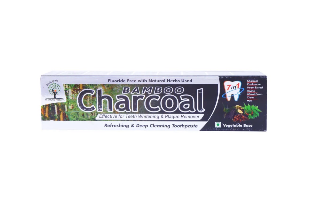 Bamboo Charcoal Toothpaste 6.53oz With Free Bamboo Toothbrush, photo 4