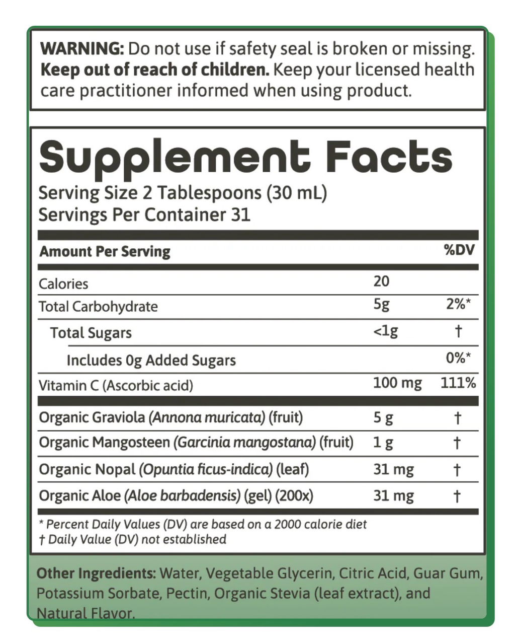 Dynamic Health Graviola Blend 32oz, photo 2