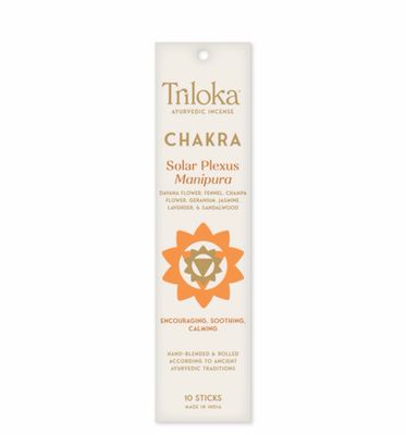 Solar Plexus Chakra Incense (Claming, Encouraging, Soothing)