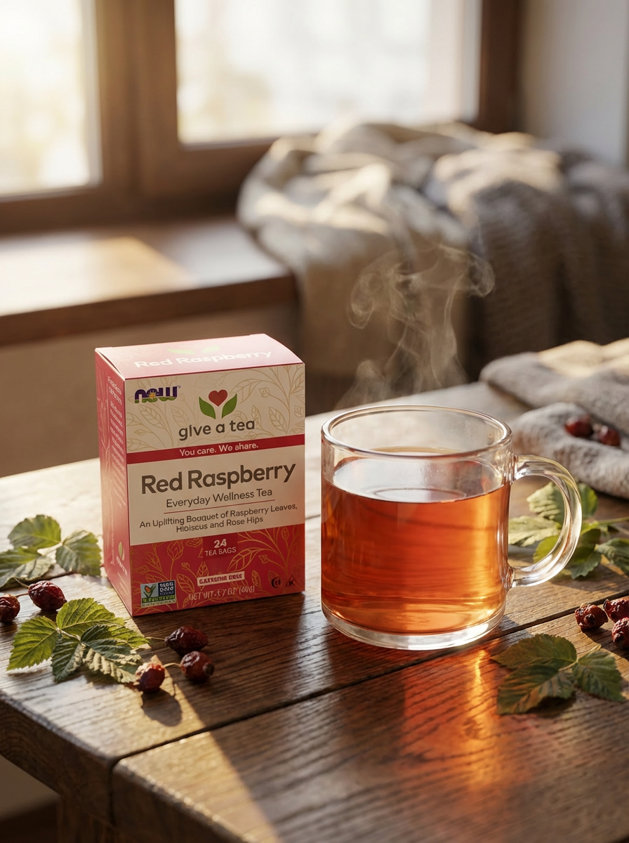 Red Raspberry Tea: Everyday Wellness Tea - 24 Tea Bags, photo 4