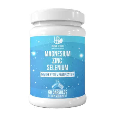 Herbal Results Magnesium, Zinc & Selenium 60 Capsules