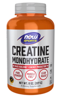 Now Sports Creatine Monohydrate Powder - 8 oz.
