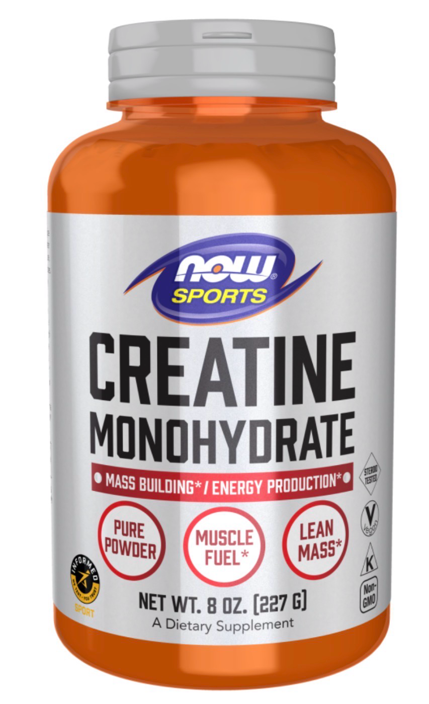 Now Sports Creatine Monohydrate Powder - 8 oz.