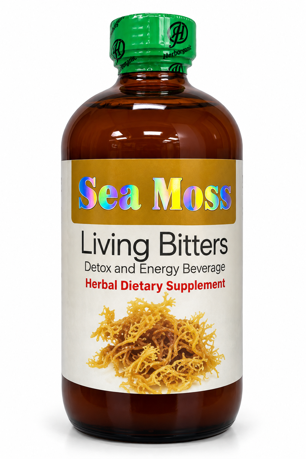 Herborganic Sea Moss Living Bitters – 16oz