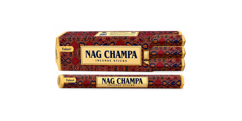 Tulasi: Nagchampa Incense box (6 units 15 sticks each)