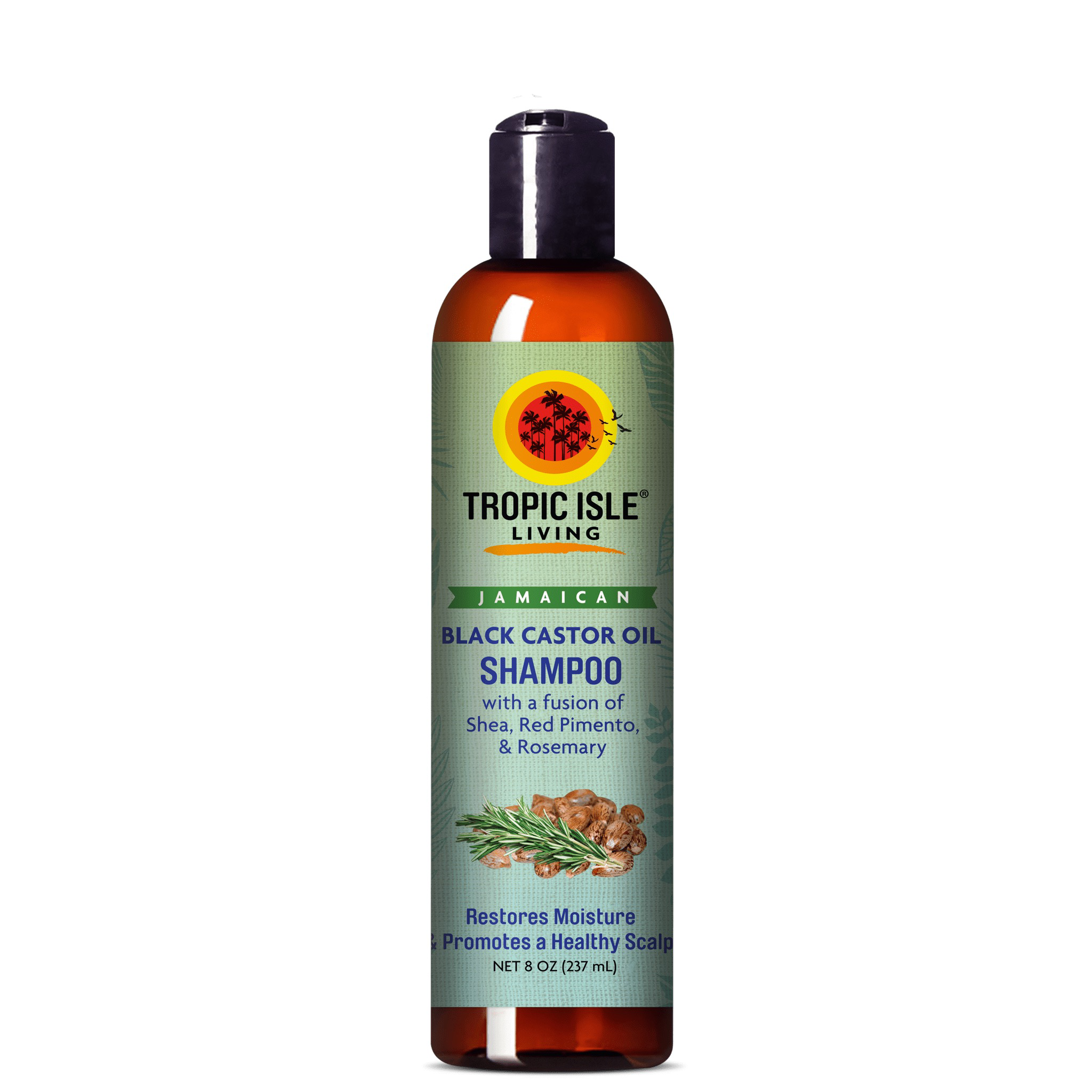 Tropic  Isle Living-Jamaican Black Castor Oil Shampoo 8oz