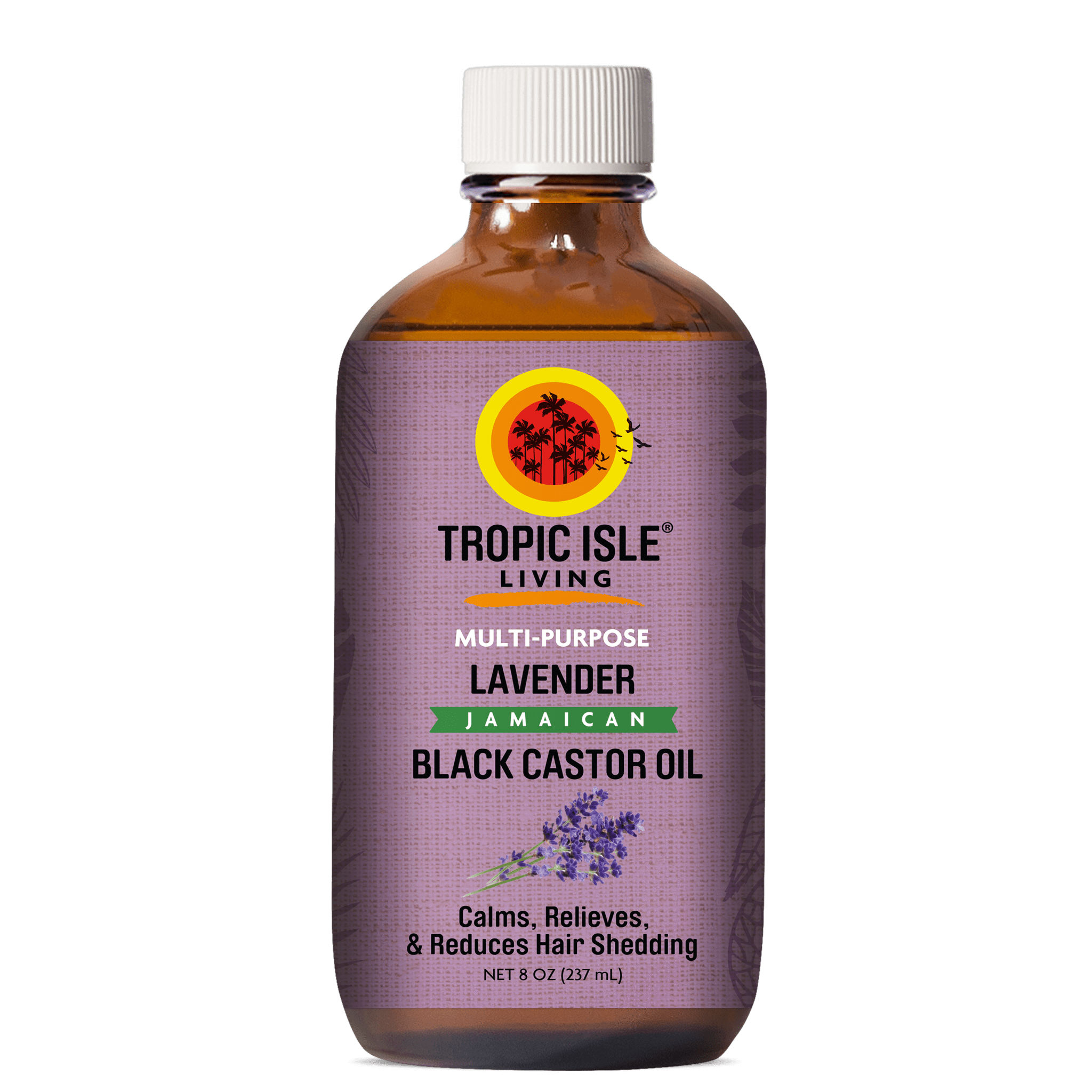 Tropic Isle Living-Lavender Jamaican Black Castor Oil 4oz